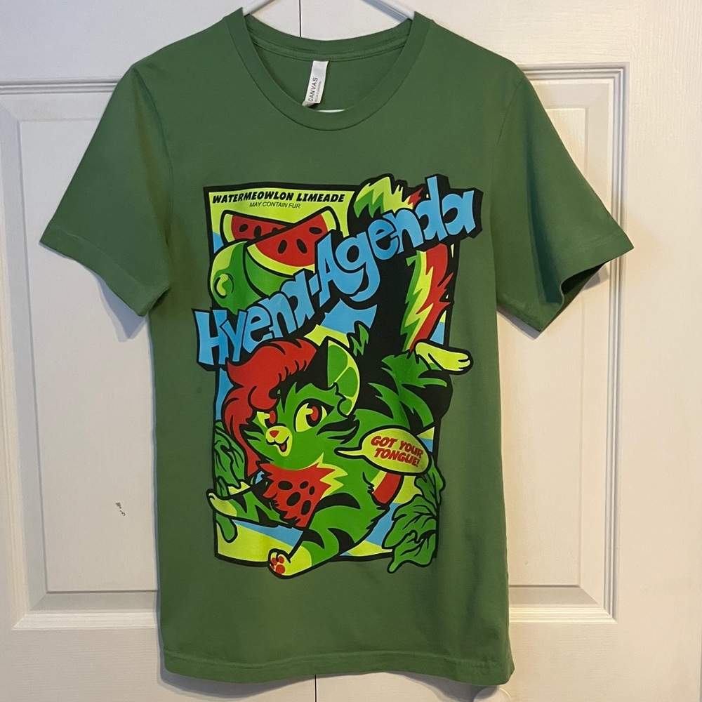 Hyena Agenda Green Graphic Tee